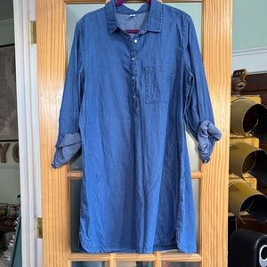 Old Navy Blue Midi Dress